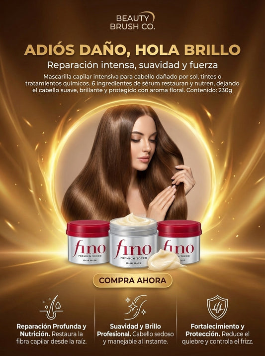 FINO™ – Reparación Capilar Intensiva y Brillo Profesional (230 g)