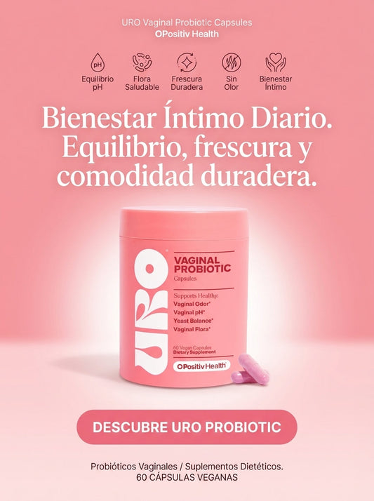 URO - Probióticos Vaginales (60 cápsulas)