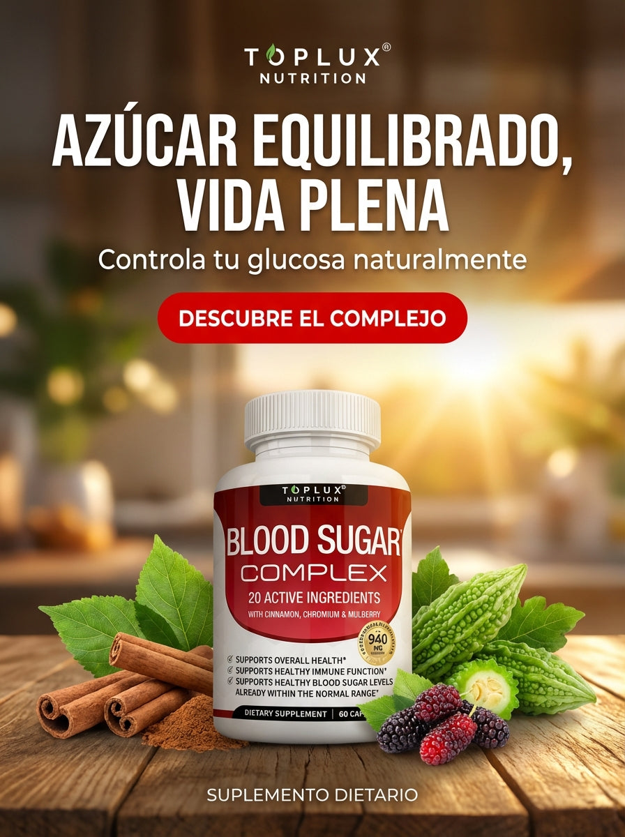 Blood Sugar Complex - Control de Azúcar en la Sangre (60 cápsulas)
