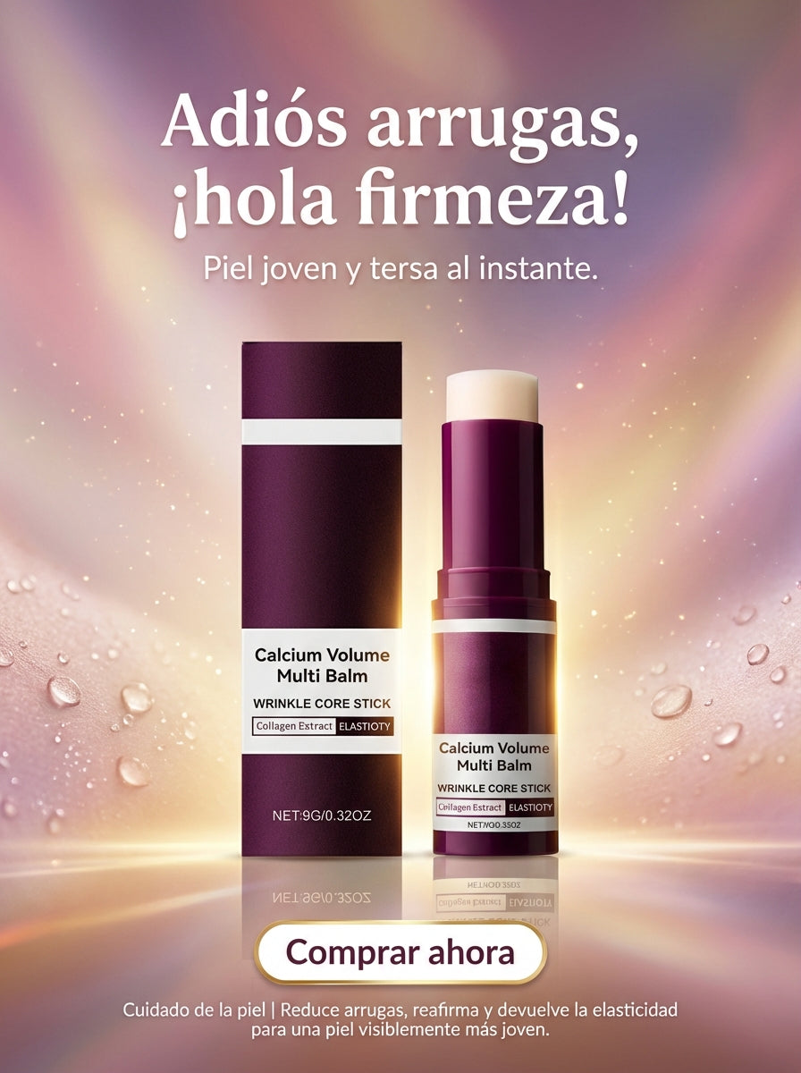 Calcium Volume Multi Balm Stick – Bálsamo Hidratante y Reafirmante Multiuso con Calcio y Colágeno
