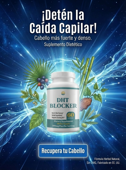 DHT Blocker Fórmula para cabello y piel Simply Revival (60 Cápsulas)